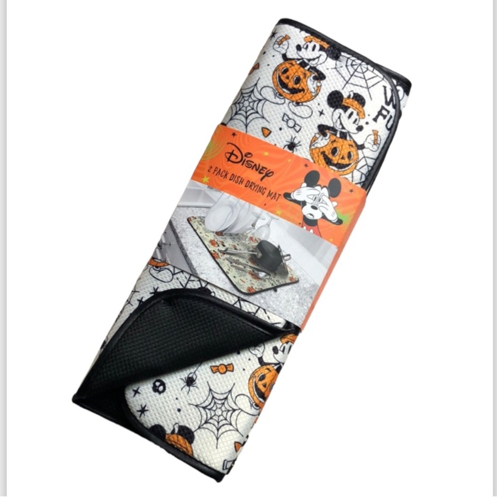 Disney Mickey Halloween Dish Drying Mats